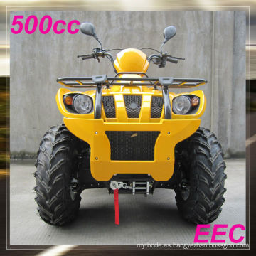 Venta al por mayor amarillo barato 500cc atv quad 4x4